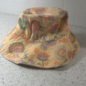 Lack of Color Floral Hat